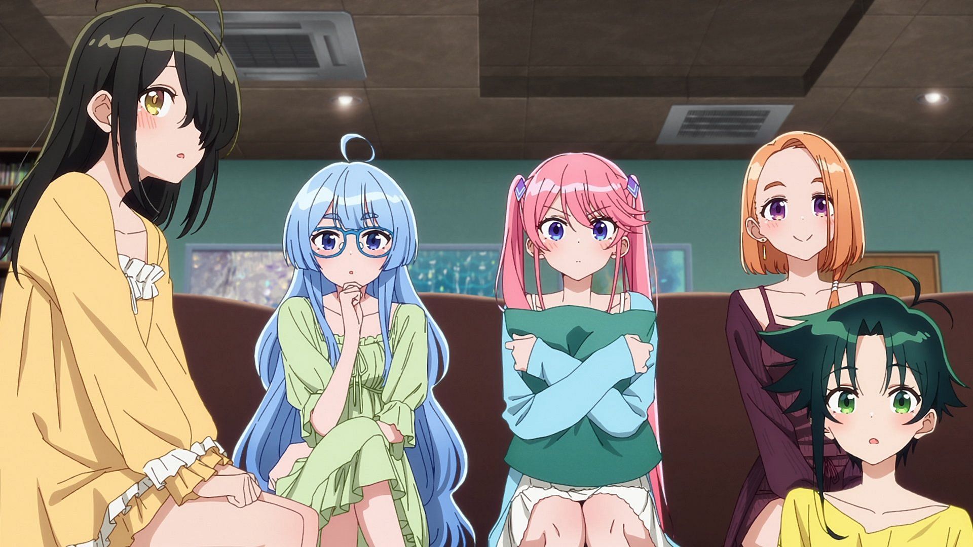 The Shiunji sisters, as seen in the anime (Image via Doga Kobo)